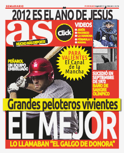 REVISTA DEPORTES Sep. 2012