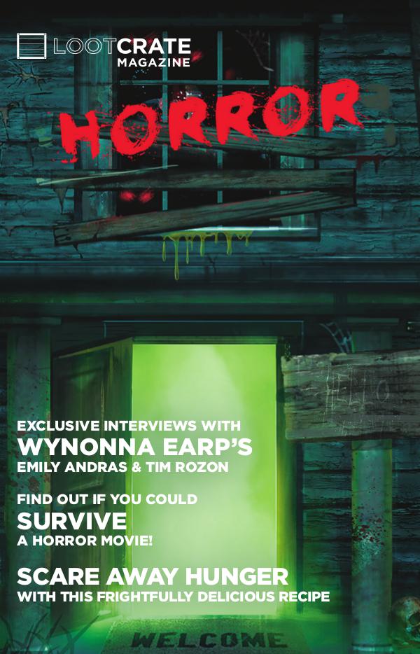 Loot Crate Magazine October 2016 Horror