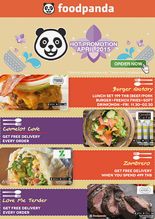 foodpanda monthly e-deal brochure