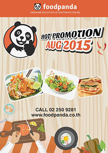 foodpanda monthly e-deal brochure