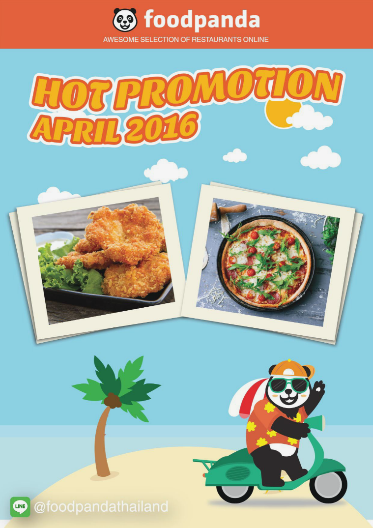 foodpanda Monthly e-deal brochure April 2016 E- DEALS | April 2016