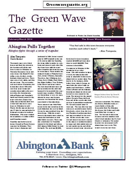 The Green Wave Gazette January/February 2014