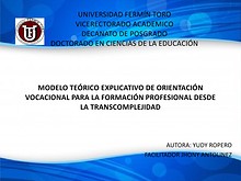 APROXIMACIÓN A UN MODELO TEÓRICO: ENSEÑANZA DE CONTABILIDAD Y TIC EN