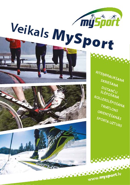 Veikals MySport - PAR MUMS 2014.gada maijs