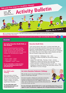 Get Active Hounslow Bulletin