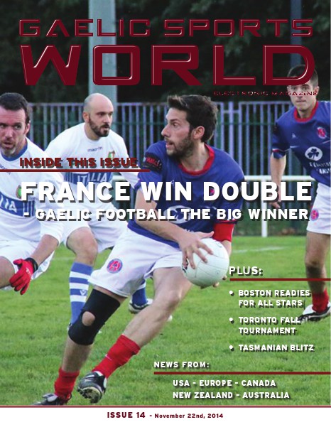 GAELIC SPORTS WORLD Issue 14 - November 28, 2014