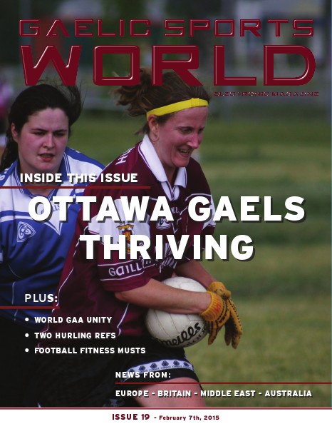 GAELIC SPORTS WORLD Issue 19 – February 7, 2015