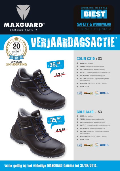 Maxguard Verjaardagsactie Jun-Jul 2014