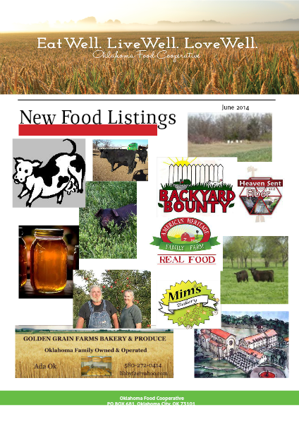 Oklahoma Food Cooperative June 2014