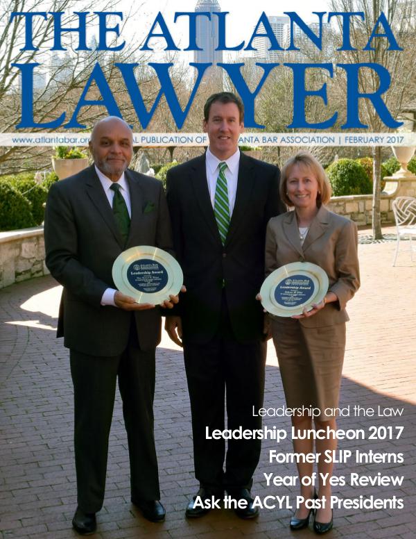 The Atlanta Lawyer February 2017