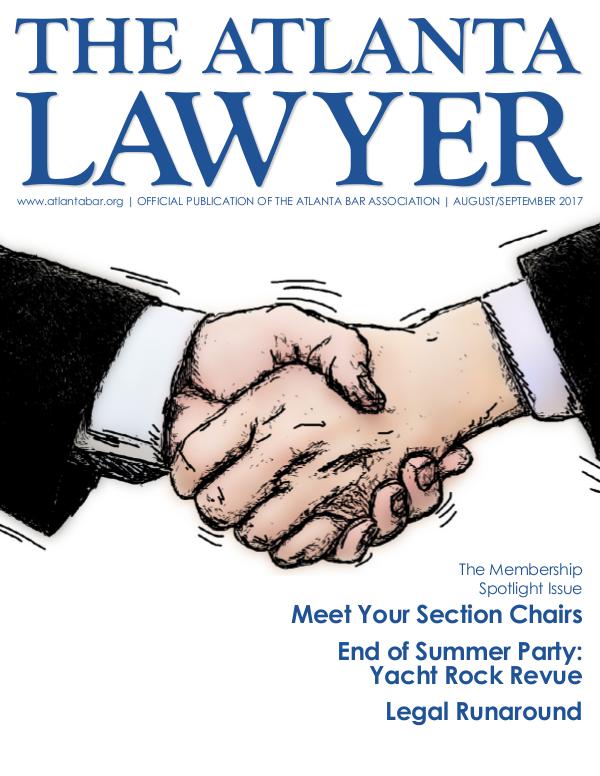 The Atlanta Lawyer August/September 2017