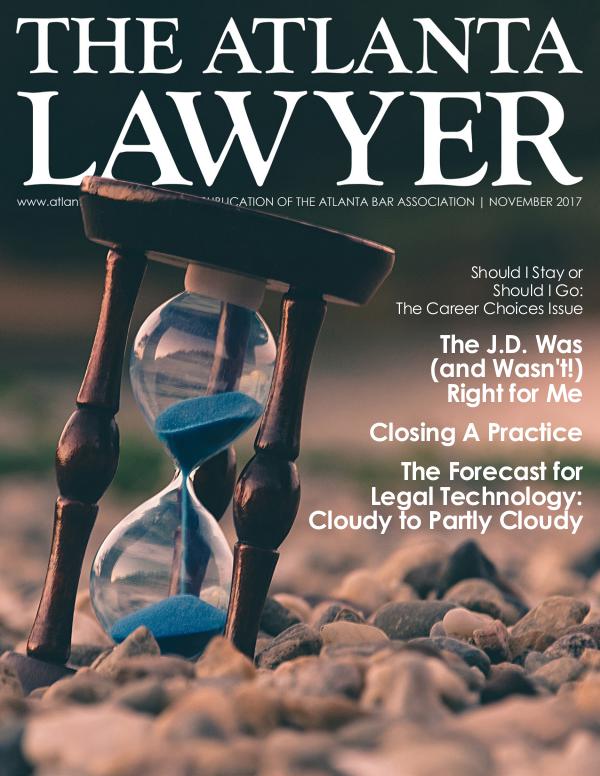 The Atlanta Lawyer November 2017