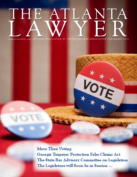 The Atlanta Lawyer November 2012