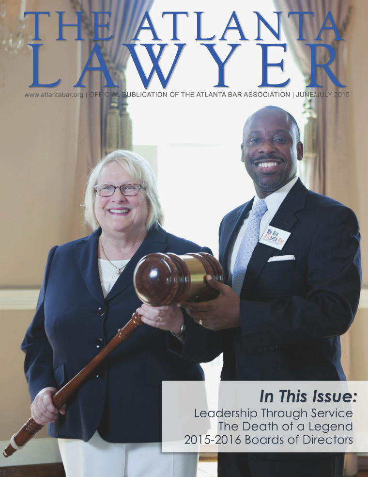 The Atlanta Lawyer June/July 2015