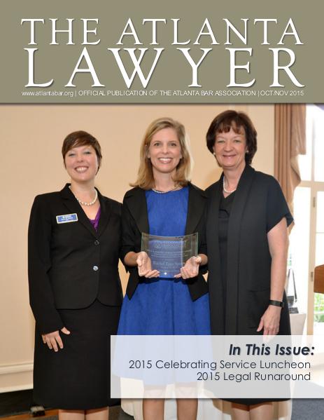 The Atlanta Lawyer October/November 2015