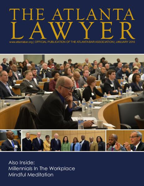 The Atlanta Lawyer January 2016