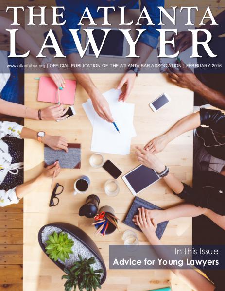 The Atlanta Lawyer February 2016