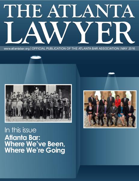 The Atlanta Lawyer May 2016