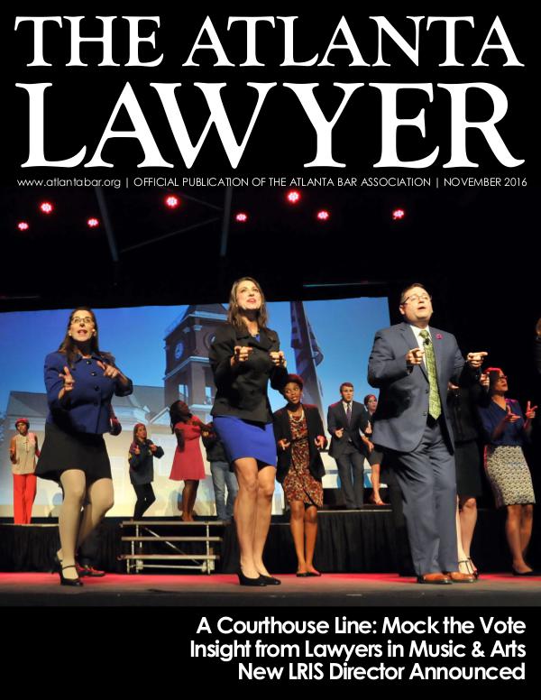 The Atlanta Lawyer November 2016