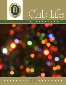 White Columns Club Life November/December 2013