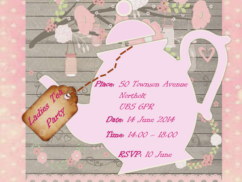 Tea Party Invitation