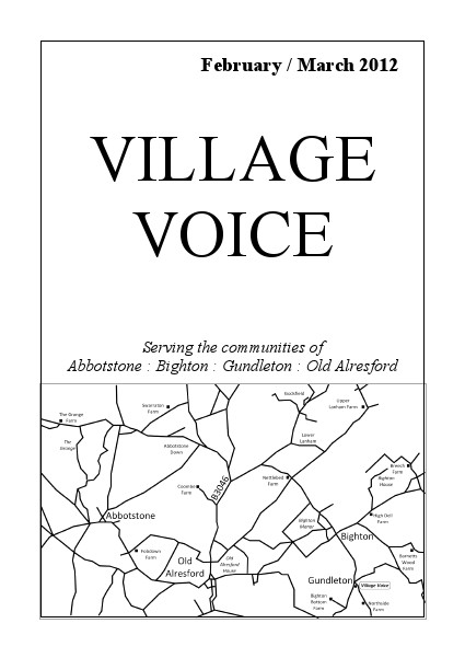 Village Voice February/March 2012