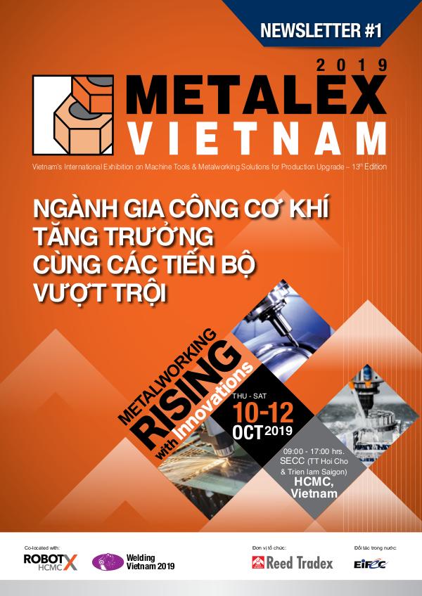 METALEX Vietnam 2019 Newsletter #1 METALEX Vietnam 2019 Newsletter #1