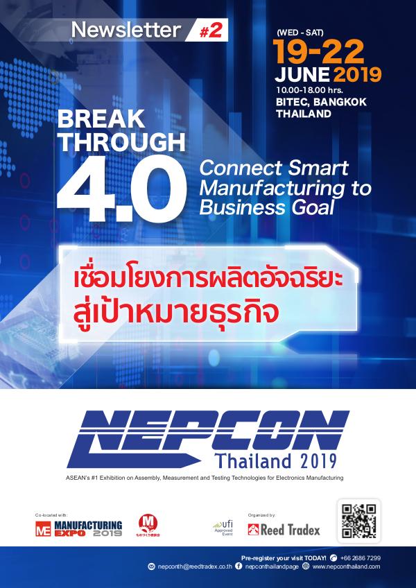 NEPCON Thailand 2019 Newsletter #2 NEPCON Thailand 2019 Newsletter #2