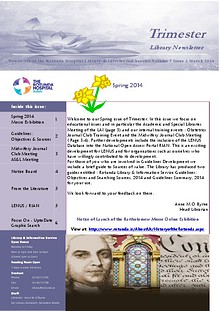 TRIMESTER - Rotunda Library Newsletter