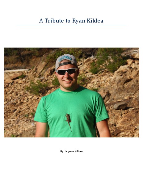 A Tribute to Ryan Kildea.pdf Jun. 2014