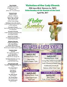 VOL Parish Weekly Bulletin