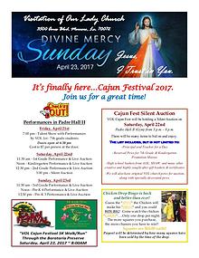 VOL Parish Weekly Bulletin