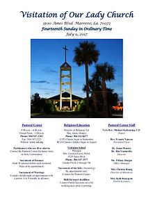 VOL Parish Weekly Bulletin