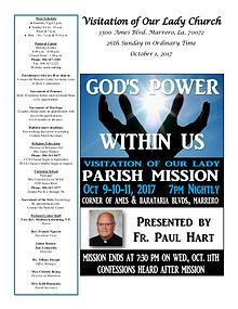 VOL Parish Weekly Bulletin