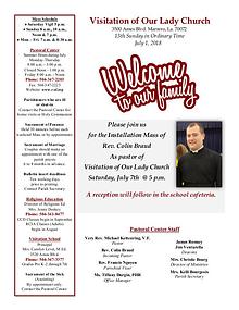 VOL Parish Weekly Bulletin