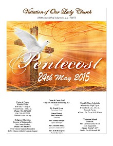 VOL Parish Weekly Bulletin