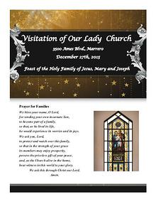 VOL Parish Weekly Bulletin