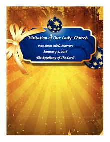 VOL Parish Weekly Bulletin