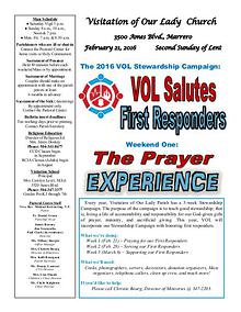 VOL Parish Weekly Bulletin