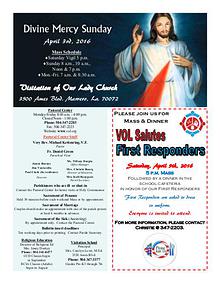 VOL Parish Weekly Bulletin