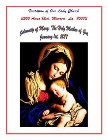 VOL Parish Weekly Bulletin