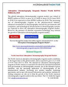 Adsorption Chromatography Reagents Market by 2018