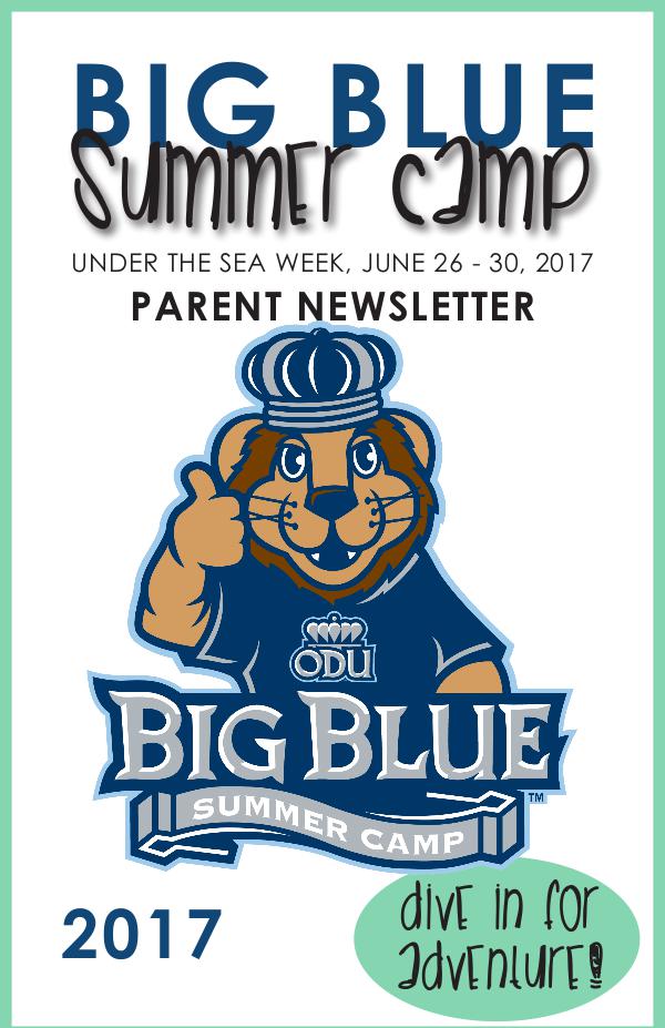 Big Blue Summer Camp Under the Sea Recap