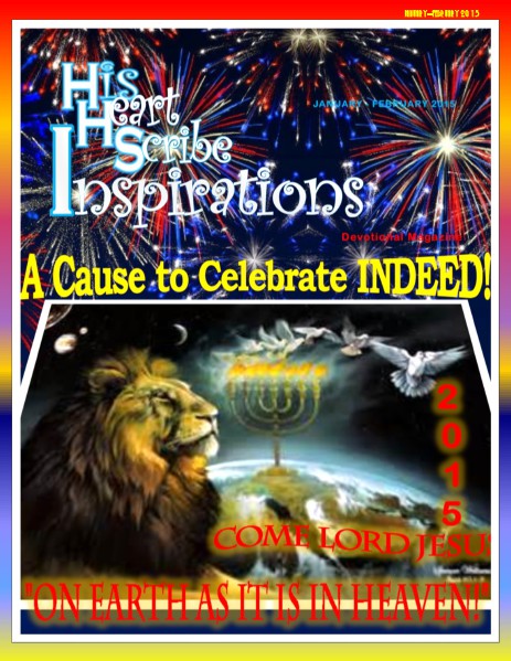 His Heart Scribe Inspirations Devotional Magazine January 2015 January 2015