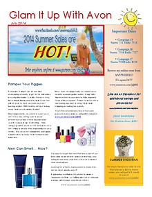 July Avon Newsletter