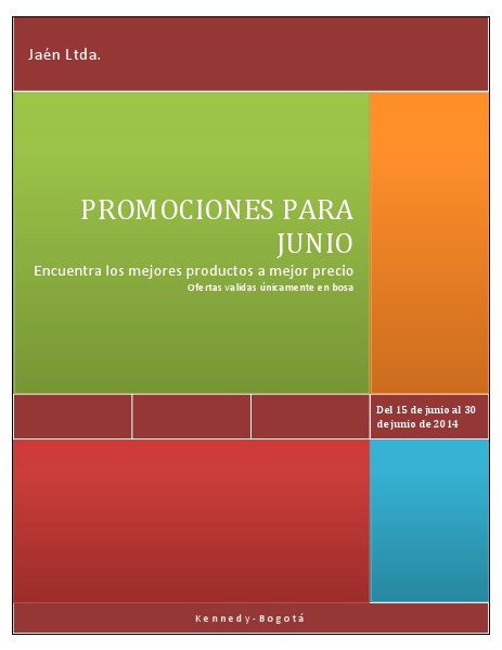 Promociones Junio 1