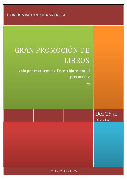 PROMOCIÓN EN LITERATURA 1