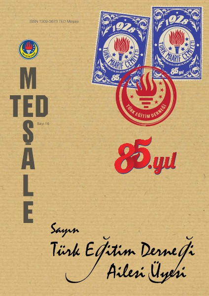 TED Meşale Dergisi Haziran 2013 16. Sayı