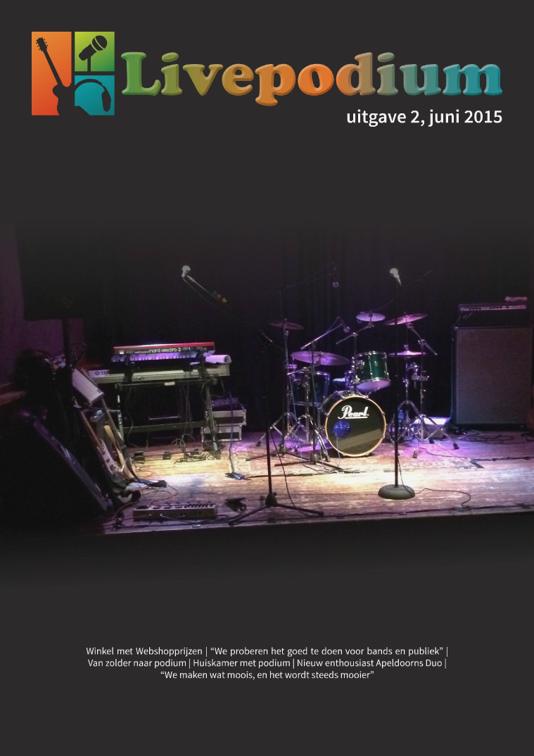 LivePodium Magazine Uitgave 2, juni 2015