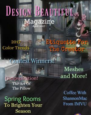 Design Beautiful Magazine April 2017 Spring Issue 2017